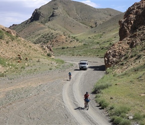 Muriel and John through Gorge