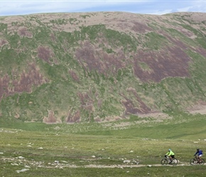 Angela and Colin along valley