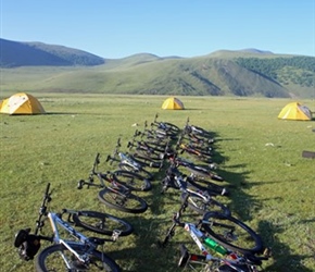 Bicycles ready