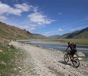 Colin along river valley