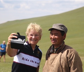 Muriel with Shepherd