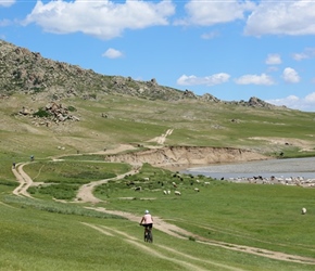 Valerie in Orkhan Valley