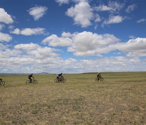 Nearly there to the Ger Camp in the Gobi