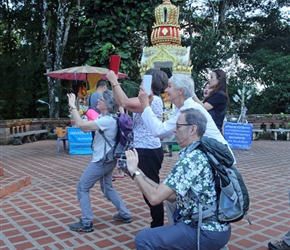 Must be something interesting at Doi Suthep