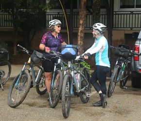 Dianne and Deborah chat about the day ahead