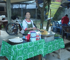 Nina, our breakfast pancake maker