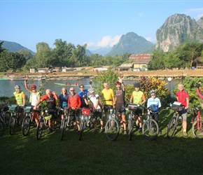 All of us at Vang Vieng