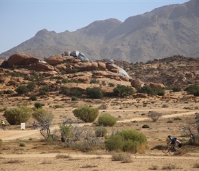 Heading towards Painted Rocks