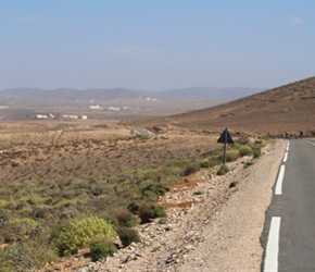 Coast road from Legzira Beach