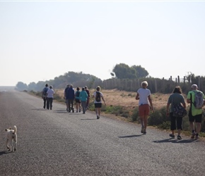 Walking to National Park