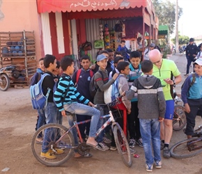 Phil with Children at Imi Mquorn