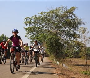 Margaret Westhead and Liz road from Sa Kaew