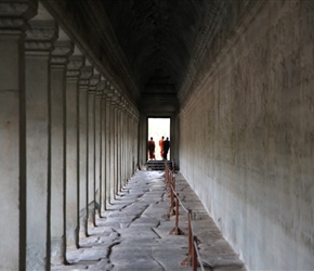 Monks at Angkor Wat