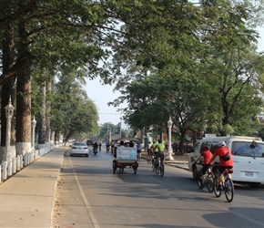 Steve and Irene leave Siem Reap