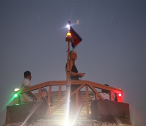 Lorna (Titanic) on Sunset Mekong Cruise