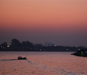 Boat across the Mekong