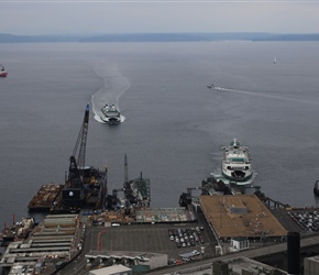 Ferries into Seattle