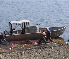 Salmon fishing on Hood Canal