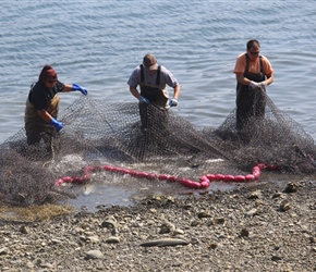 Salmon fishing on Hood Canal