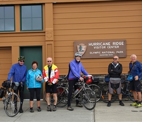 All at the top of Hurricane Ridge