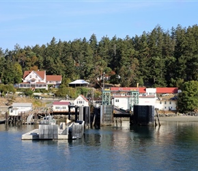 Orcas Island from ferry