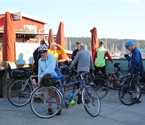 Linda at Friday Harbor