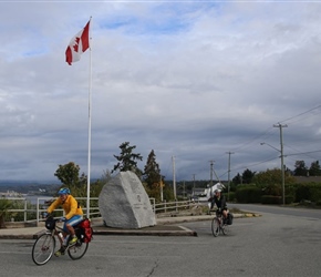 Keith and Phil leave Powell River