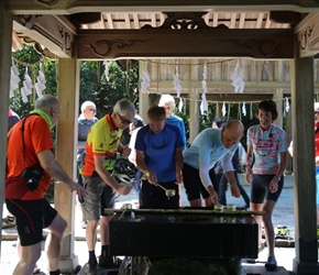 Washing at Shinto Temple