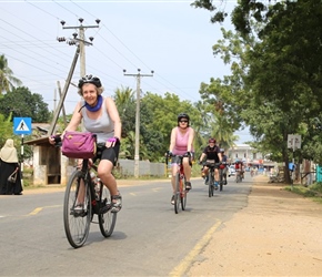 Janet Ellis near Trincomalee