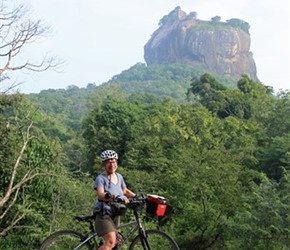 Mel at Sigiriya