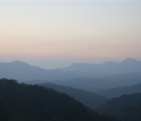 Knuckles Range, forms a spine in Central Sri Lanka