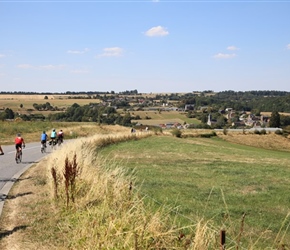 Towards Chevetogne Village