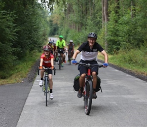 Huw and Jeremy towards Mont