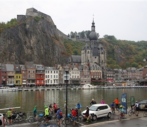 Leaving Dinant