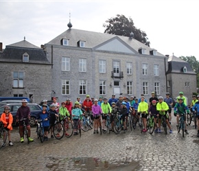 Group at Chateau de Halloy