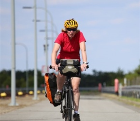 Siobhan at Elbe Locks