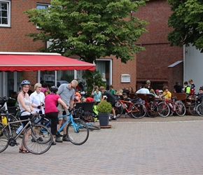 Cafe stop at Bad Bodenteim