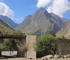 Over bridge near Tandi