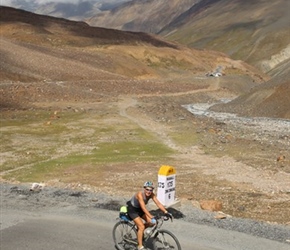 Lorna passes milepost