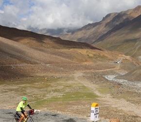 Glyn Williams passes milepost