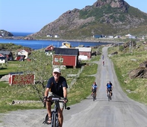 Barney leaves Nyksund