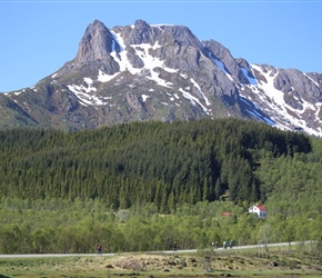 Under the mountain near Sortland