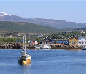 Port and fishing boats