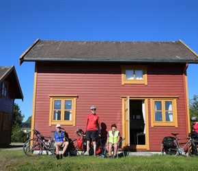 Ian, Colin and Linda at Sortland