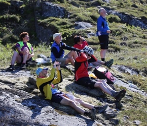 You can see sea Eagles and although too small to photograph, here are the watchers