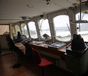 Inside Hertegruten at Stockmarknes