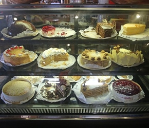 Cake cafe at Puerto Varas