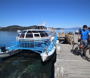 Lester ad the ferry