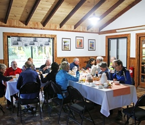 Breakfast in the Cabanas