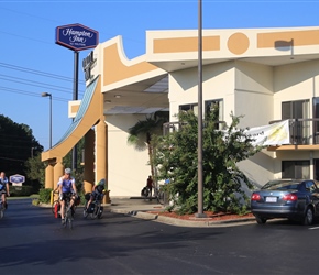 Starting the tour from the Quality Inn in Selma